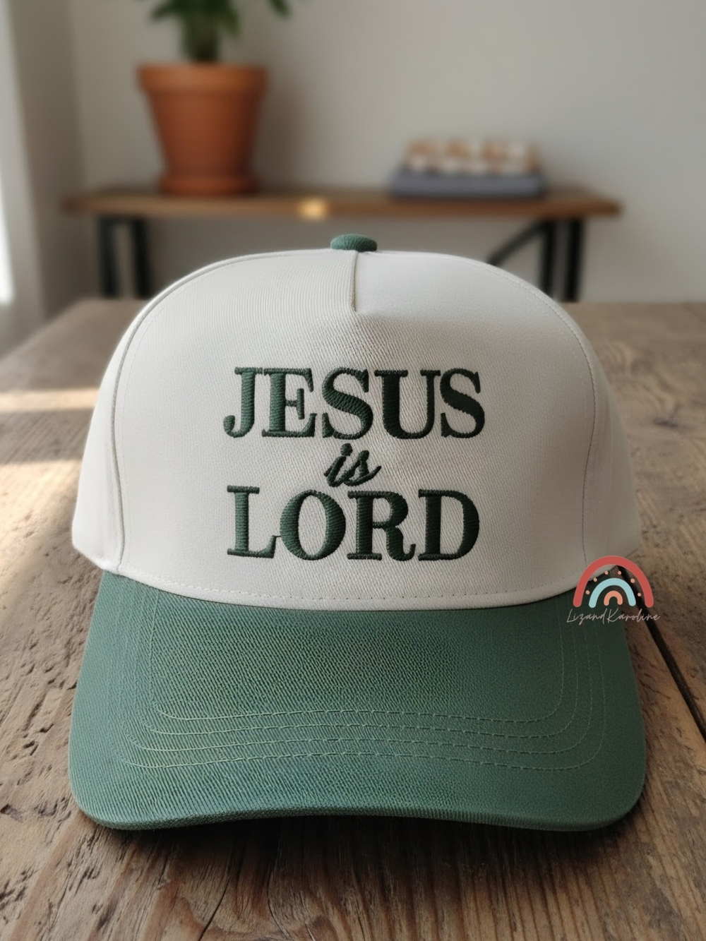 New! Jesus is Lord Dark Forest Baseball Cap Snapback Hat